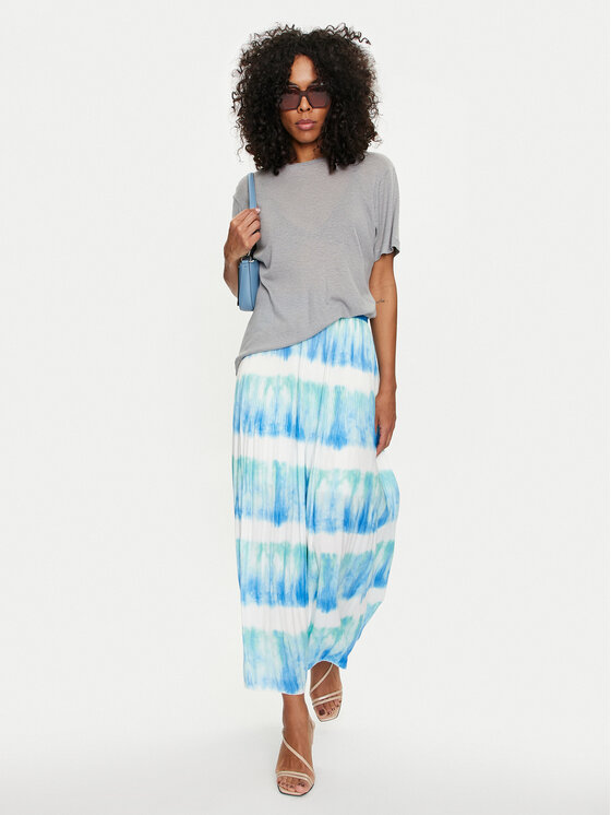 Marc Aurel Marc Aurel Maxi sukně 2200 1013 93304 Modrá Regular Fit