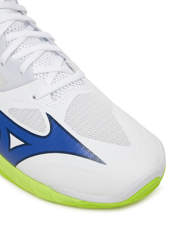 Mizuno Mizuno Čevlji za športe v zaprtih prostorih Wave Mirage 5 X1GA2350 39 Bela
