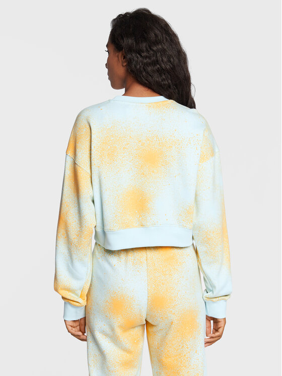 adidas adidas Mikina Allover Print HL6600 Barevná Relaxed Fit