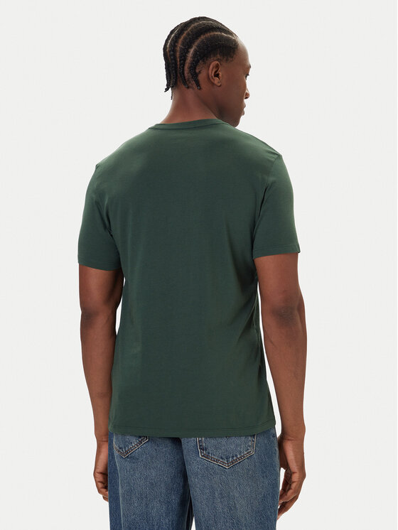 Calvin Klein Jeans Calvin Klein Jeans T-krekls 30s Chest Logo LV04RD865G Zaļš Regular Fit
