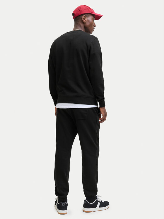 Jack & Jones Jack & Jones Mikina Soho 12278791 Černá Relaxed Fit