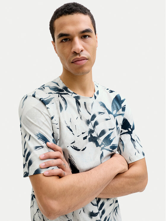 Jack & Jones Jack & Jones Тишърт Honolulu 12288089 Бял Regular Fit
