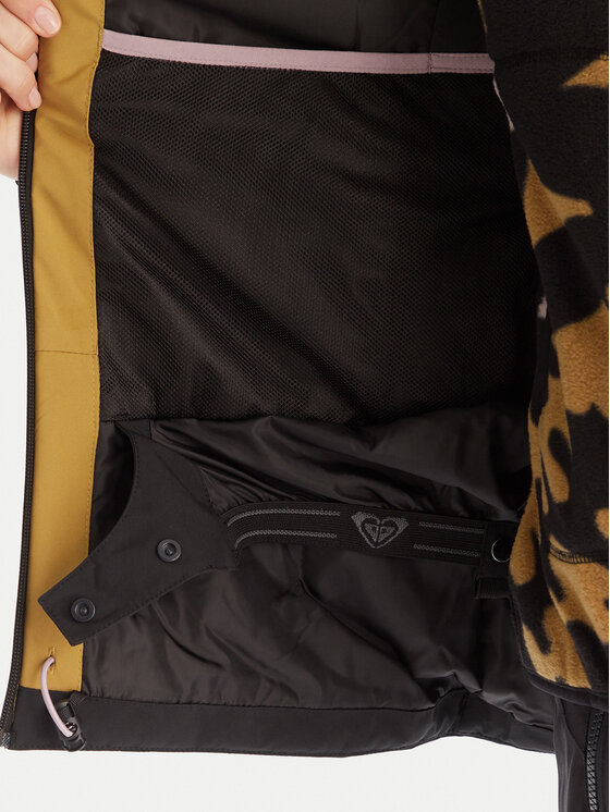 Roxy Roxy Скиорско яке Stormdash JK ERJTJ03520 Бежов Tailored Fit
