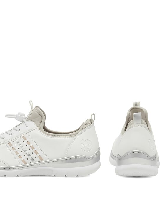 Rieker Rieker Halbschuhe L3259-80 Weiß