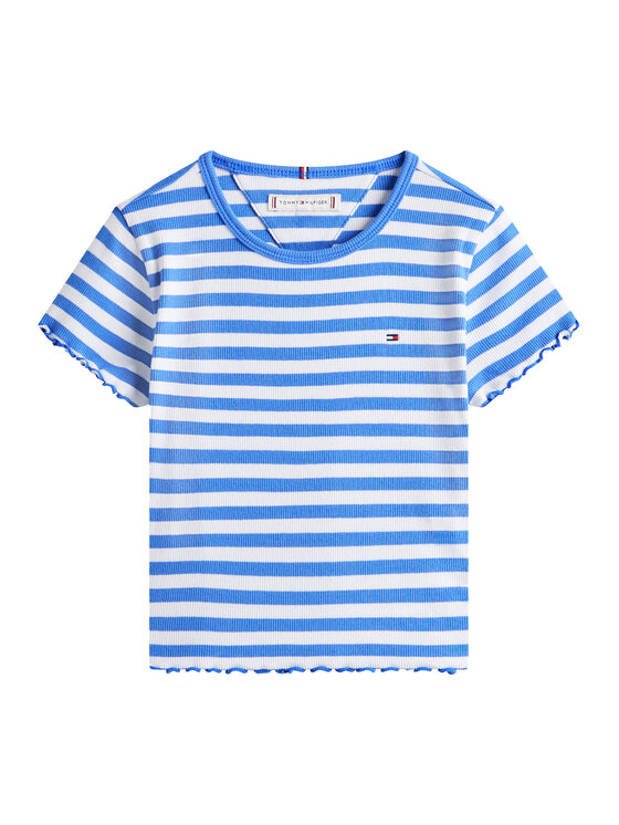 Tommy Hilfiger Tommy Hilfiger Póló KG0KG08590 Kék Slim Fit