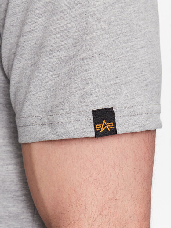 Alpha Industries Alpha Industries T-Shirt Muhammad Ali 136517 Γκρι Regular Fit