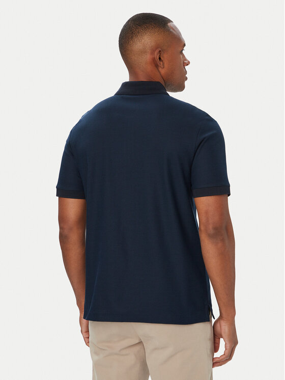 BOSS BOSS Polokošile H-Pei 88 50565320 Tmavomodrá Regular Fit