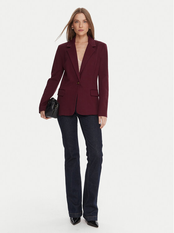 Guess Guess Giacca da abito W5BN66 KCMU2 Bordeaux Regular Fit