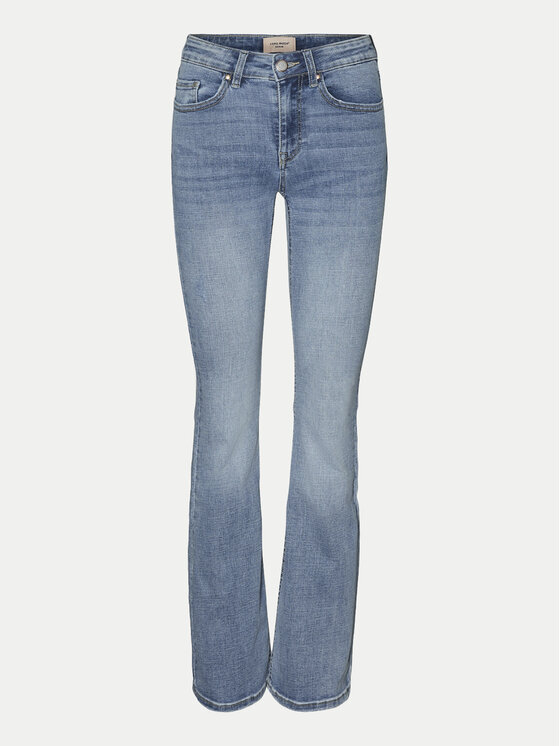 Vero Moda Vero Moda Jeansy Flash 10302479 Niebieski Flared Fit