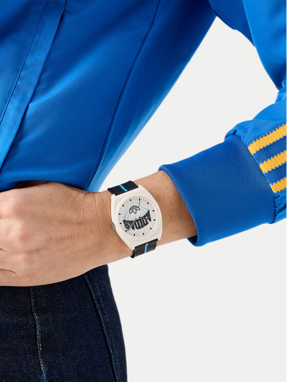 adidas adidas Часовник Project Two AOST25038 Бял