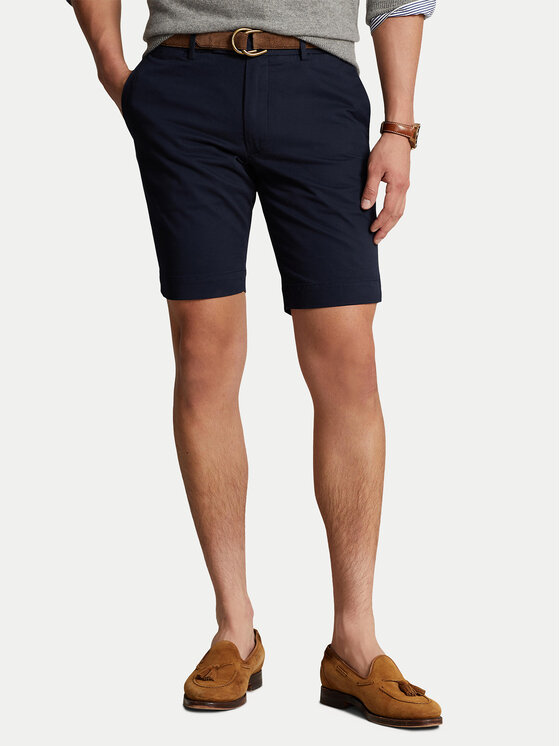 Polo Ralph Lauren Polo Ralph Lauren Pantalon scurți din material 710646709009 Bleumarin Slim Fit
