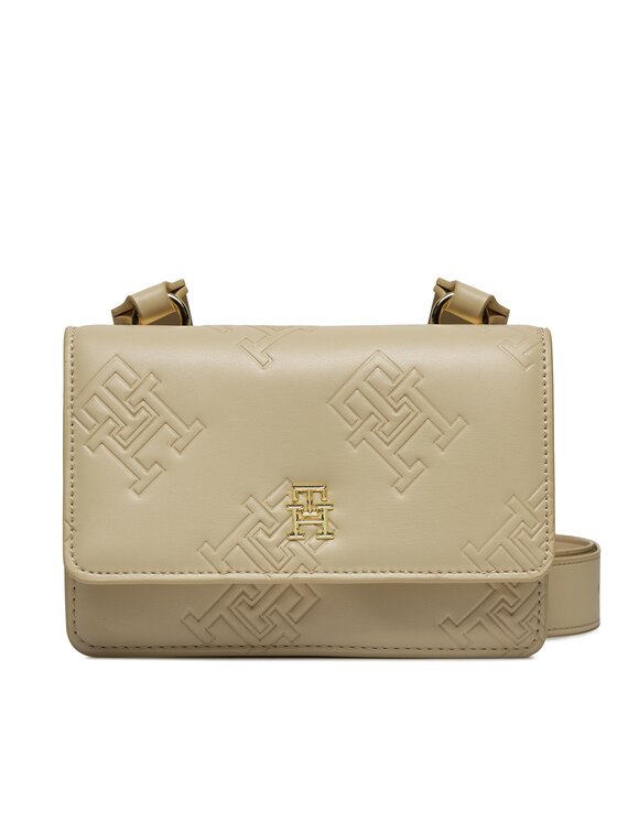 Tommy Hilfiger Tommy Hilfiger Käekott Th Refined Crossover Mono AW0AW15727 Beež