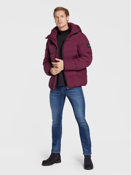 Giubbotto piumino Crinkle K10K110336 Bordeaux