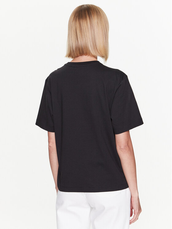 Calvin Klein Calvin Klein T-Shirt Coordinates Logo Graphic K20K204996 Czarny Regular Fit