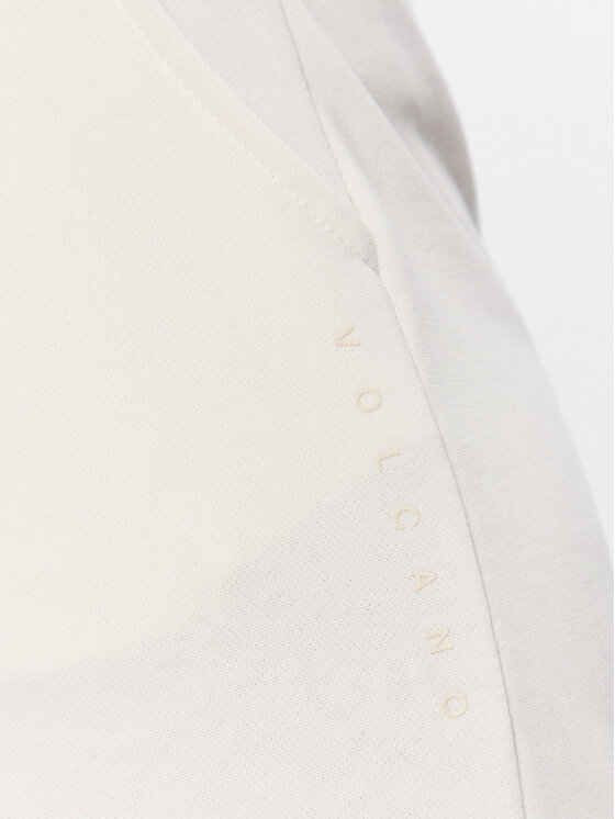 Volcano Volcano Pantaloni scurți sport N-Mery L44263-S23 Écru Regular Fit