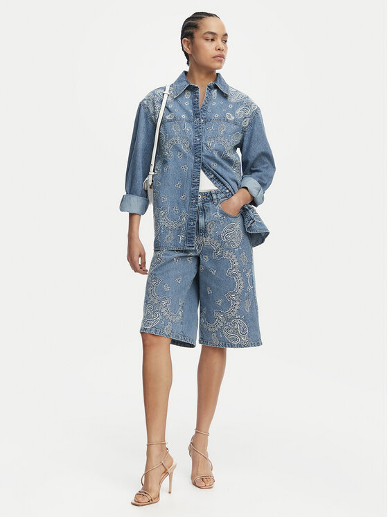 Liu Jo Liu Jo Bermude UA6182 D0313 Plava Regular Fit