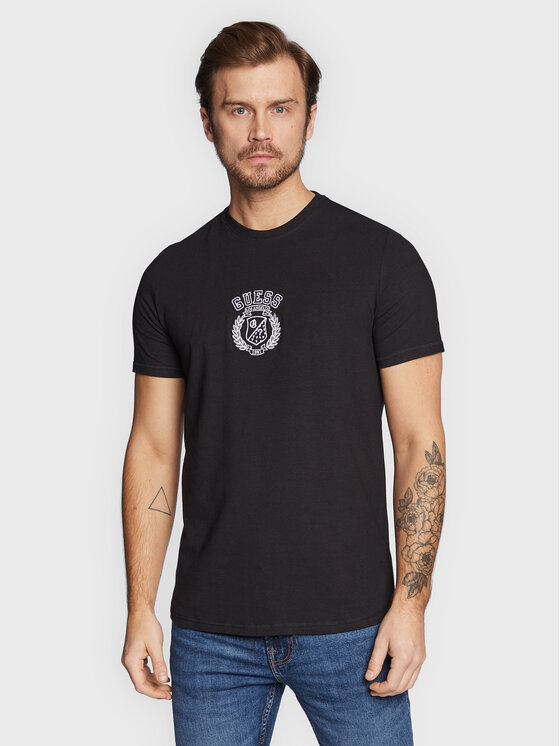 T-shirt M3RI19 J1314 Nero Slim Fit