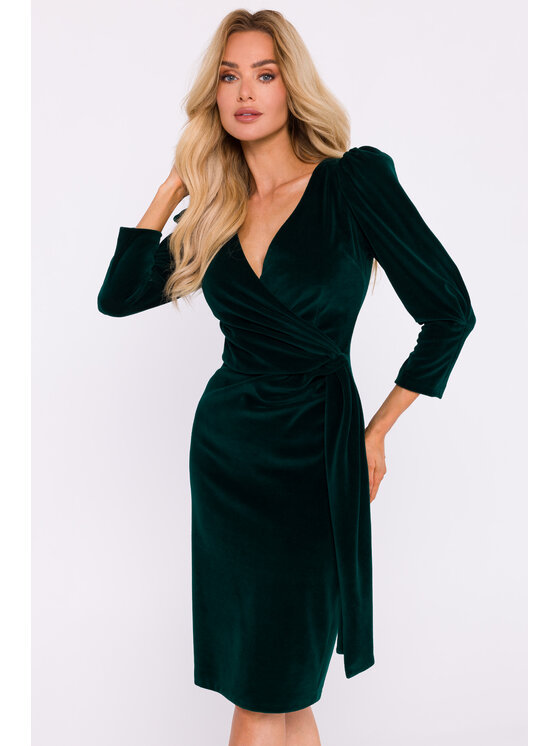 Made of Emotion Made of Emotion Abito da sera M829 Verde Premium Fit