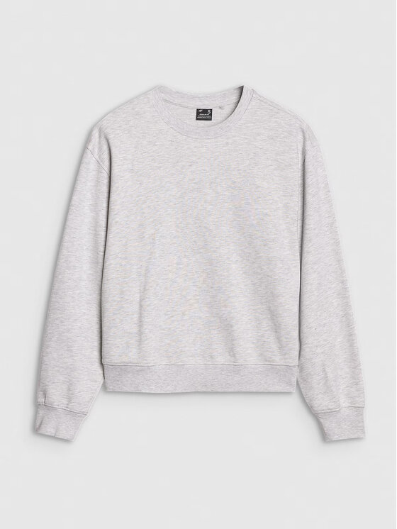 4F 4F Felpa 4FWMM00TSWSF1765-27M Grigio Regular Fit