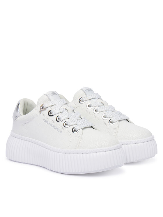 KARL LAGERFELD KARL LAGERFELD Sneakersy KL42376C Biały