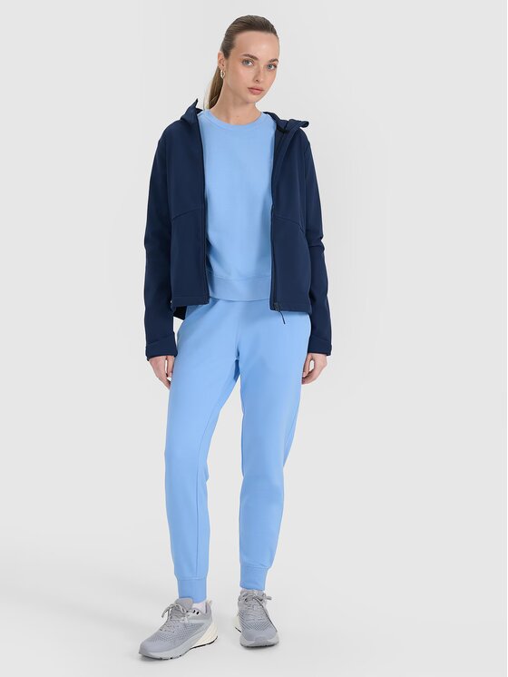 4F 4F Μπουφάν Softshell 4FWSS25TSOFF320-30S Μπλε Regular Fit