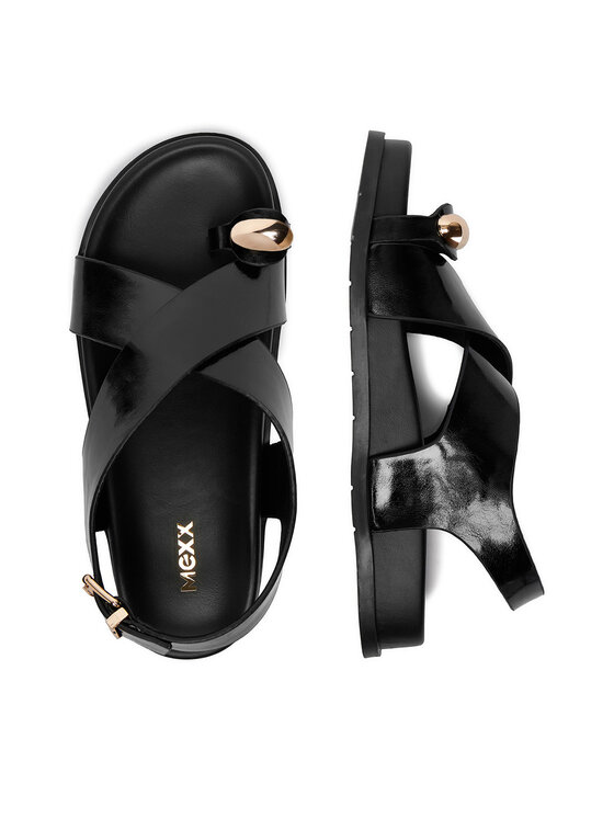 MEXX MEXX Sandały EO-W24Q18459-2 Czarny