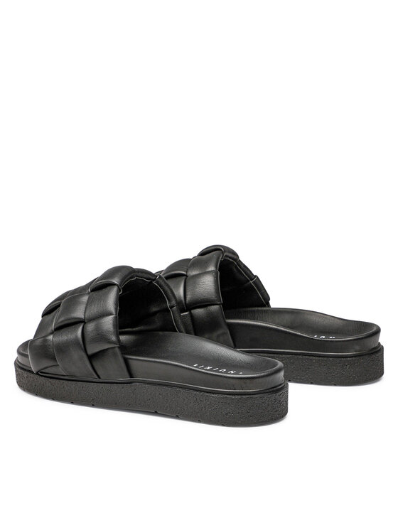 Ciabatte Braided 70104-020 Nero