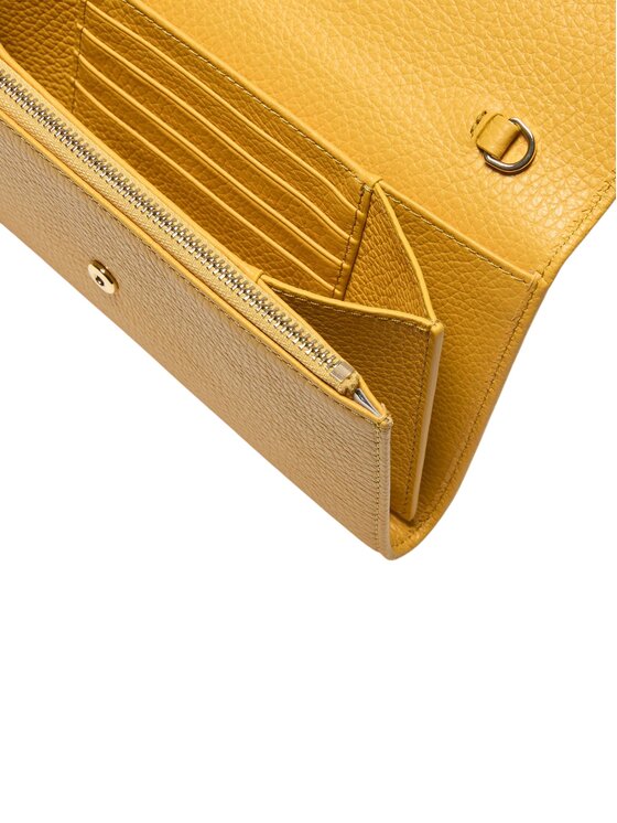 Coccinelle Coccinelle Portafoglio METALLIC S24 Giallo