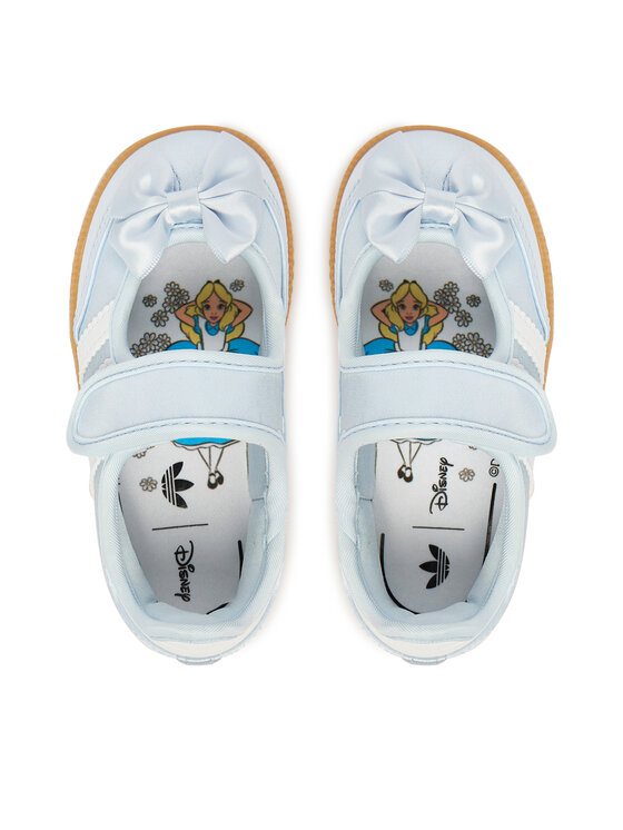 adidas adidas Μπαλαρίνες Disney Samba Jane IH1760 Γαλάζιο