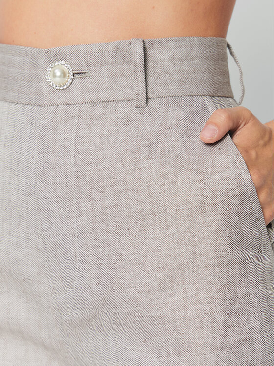 Pantaloncini di tessuto Nolia 999463704 Grigio