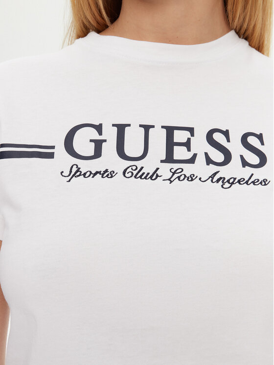 Guess Guess T-shirt V5GI03 I3Z14 Bijela Regular Fit