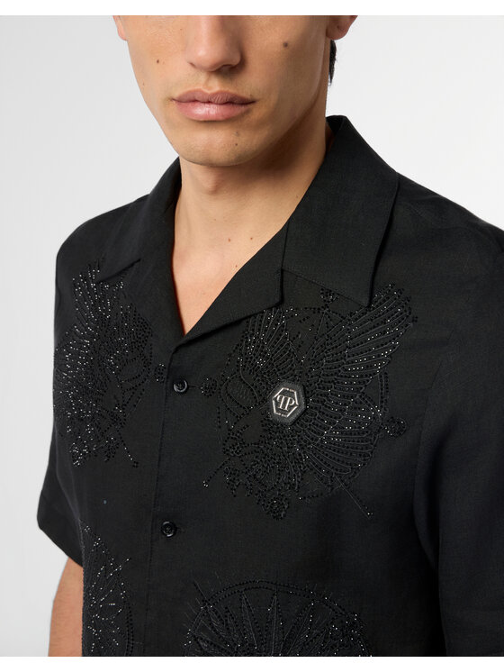 PHILIPP PLEIN PHILIPP PLEIN Camicia 29002 Nero Regular Fit