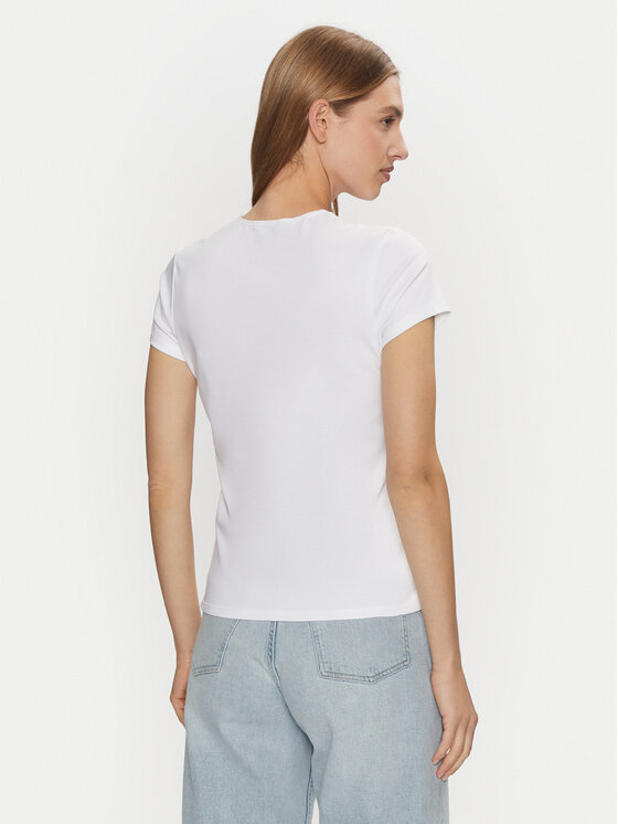 Calvin Klein Calvin Klein T-särk K20K208049 Valge Slim Fit