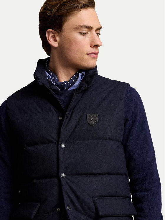 Polo Ralph Lauren Polo Ralph Lauren Γιλέκο 710938581001 Σκούρο μπλε Regular Fit