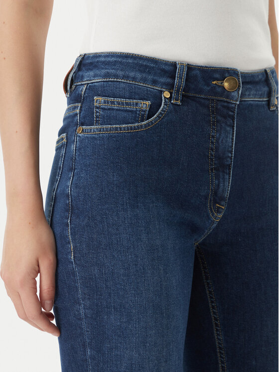 Luisa Spagnoli Luisa Spagnoli Jeans hlače Alicudi 542850 Mornarsko modra Skinny Fit