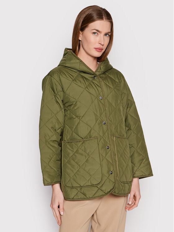 Giubbotto piumino Denise 8M220 Verde Regular Fit