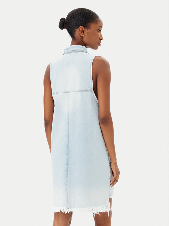 One Teaspoon One Teaspoon Джинсова сукня Braxton 25354 Блакитний Regular Fit