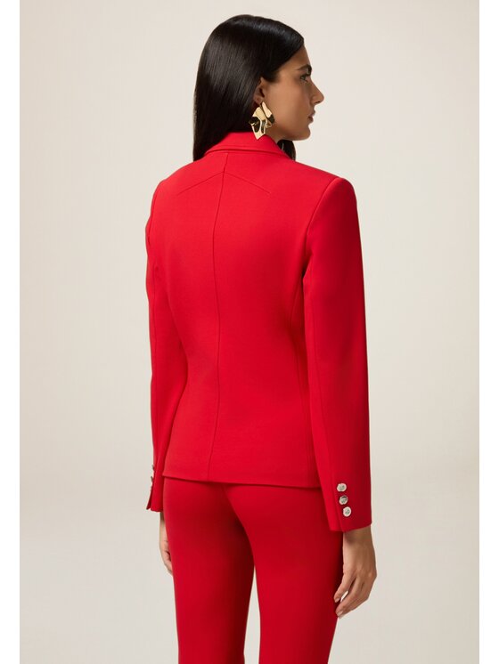 Oltre Oltre Giacca outdoor Q804R004600N016 Rosso Slim Fit