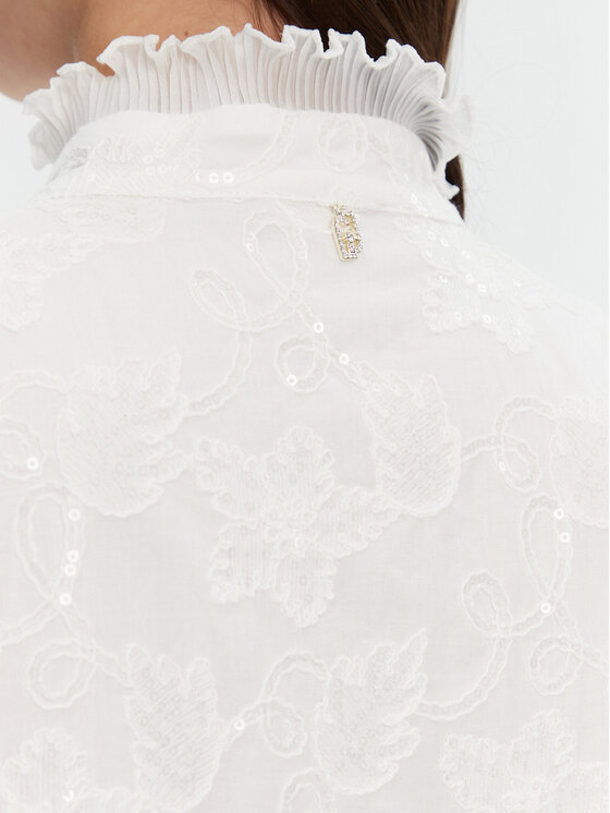 Liu Jo Liu Jo Sukienka letnia WA5404 T4281 Biały Regular Fit