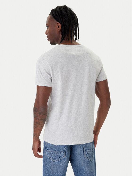 Tommy Jeans Tommy Jeans T-Shirt DM0DM04411 Szary Slim Fit