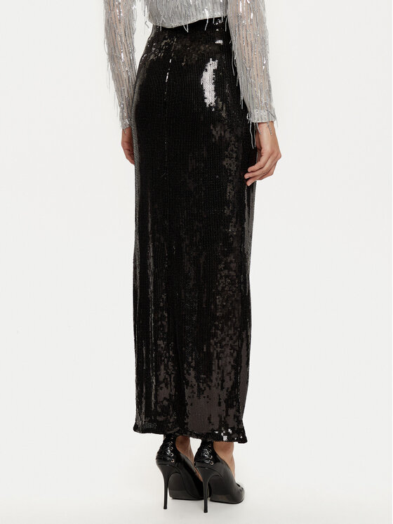 ONLY ONLY Maxi szoknya Mary 15337139 Fekete Regular Fit