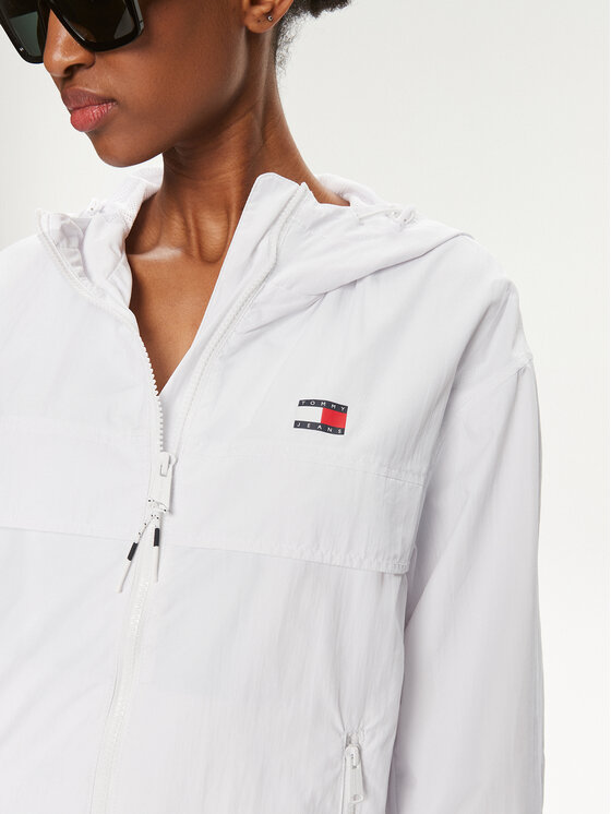Tommy Jeans Tommy Jeans Giacca a vento Chicago DW0DW17747 Bianco Regular Fit