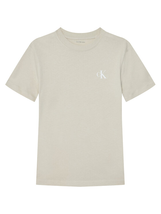 Calvin Klein Jeans Calvin Klein Jeans Σετ t-shirts LVCKSJA45B Μπεζ Regular Fit