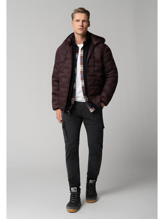 Volcano Volcano Kurtka zimowa J-MILES Fioletowy Regular Fit
