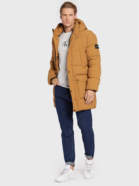 Giubbotto piumino Crinkle K10K110335 Marrone