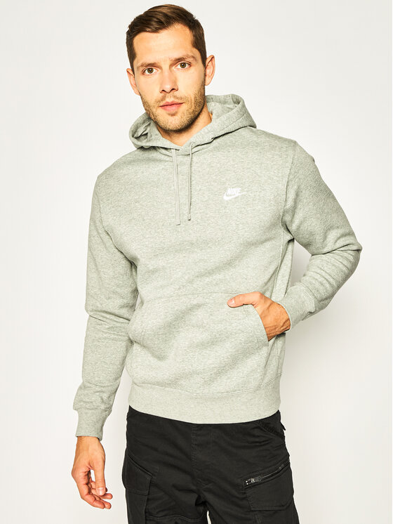 Nike Nike Felpa Sportswear Club BV2654 Grigio Standard Fit