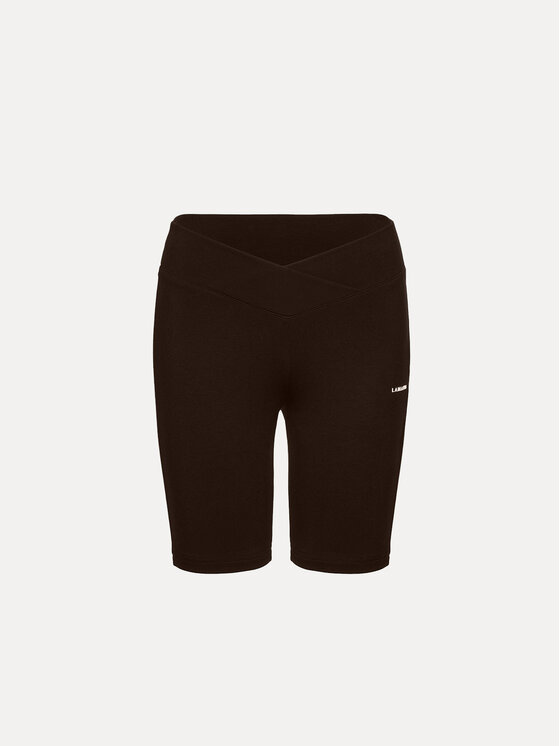 La Mania La Mania Športové kraťasy TANA Tmavo hnedá Basic Fit