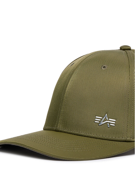 Alpha Industries Alpha Industries Șapcă Metal Label 156905 Verde