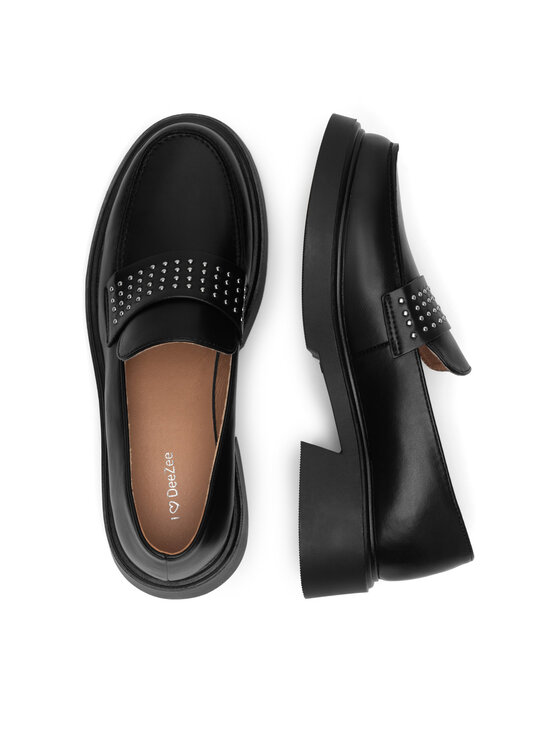 DeeZee DeeZee Mokassins HY60135-2 Schwarz
