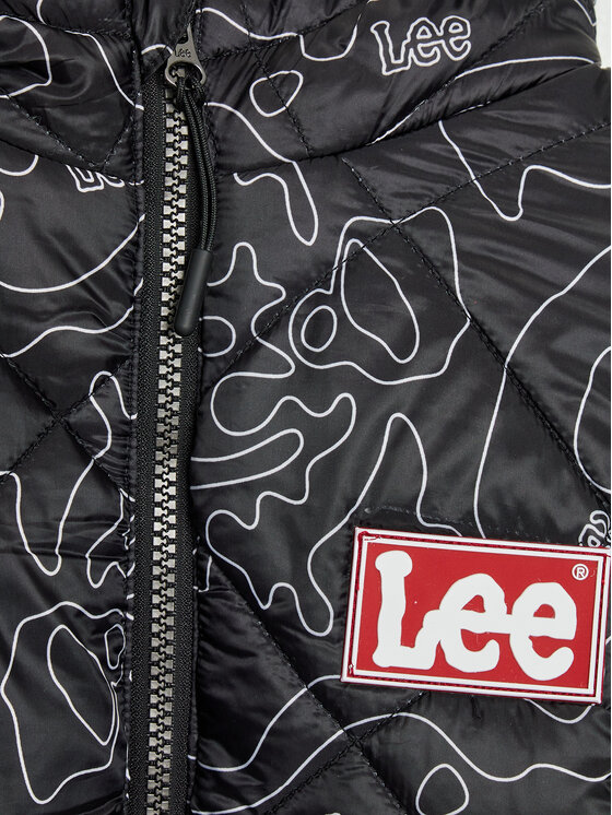 Lee Lee Kurtka przejściowa LEE0072 Czarny Regular Fit